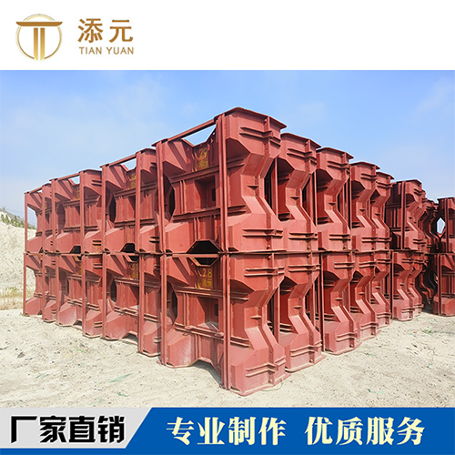 四脚空心块 钢模具